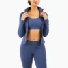 Customized zipper-up workout jacket wholesale China - Image 13