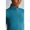 Zipper up sport jacket thumb hole for woman made in China - Image 8