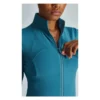 Zipper up sport jacket thumb hole for woman made in China - Image 6