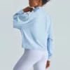 woman customized cropped wind jacket wholesale China manufacturer - Image 4