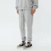 Cotton french terry tapered sweatpants - Image 5