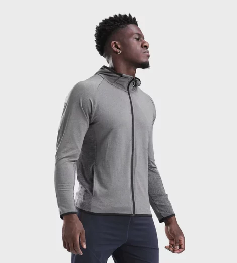 Mens zip up mens athletic dryfit hoodie