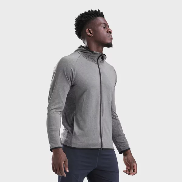 Mens zip up mens athletic dryfit hoodie