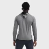 Mens zip up mens athletic dryfit hoodie - Image 4