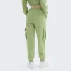 Ladies cargo pants tapered fit joggers - Image 10