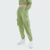 Ladies cargo pants tapered fit joggers - Image 11