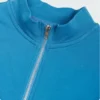 Long sleeve zip-up tight fit cropped top with trims - Image 14