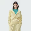 Ladies hoodie light weight zip up jacket wholesale - Image 2