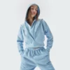 Ladies hoodie light weight zip up jacket wholesale - Image 6