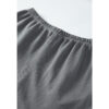 Womens cotton french terry raw edge sweat shorts - Image 12