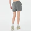 Womens cotton french terry raw edge sweat shorts - Image 8