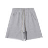 Raw edge oem design knee length sweat shorts - Image 15
