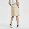 Raw edge oem design knee length sweat shorts - Image 4