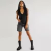 Customized v neck loose fit cotton tank top - Image 12