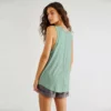 Customized v neck loose fit cotton tank top - Image 3