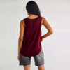 Customized v neck loose fit cotton tank top - Image 8