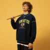 Mens oversized drop shoulder sweatshirt wholesale - Image 5