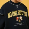 Mens oversized drop shoulder sweatshirt wholesale - Image 3