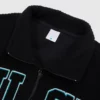 Mens oversized heavyweight polar fleece zip-up jacket - Image 9
