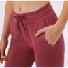 Woman high waist slouchy fit training jogger sweatpants wholesale - Image 6