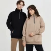 Unisex loose fit custom 1/4 zipper pullover - Image 3