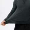 Breathable quick dry quater zip up trainning pullover manufacture - Image 10