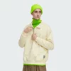 unisex fleece half zip up pullover - Image 2