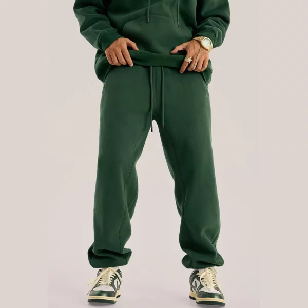 Unisex fleece loose fit sweat pants
