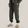 Unisex fleece loose fit sweat pants - Image 4