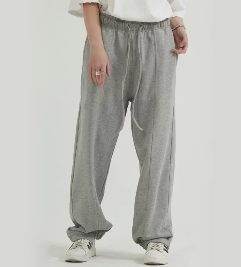 Unisex french terry loose fit sweatpants