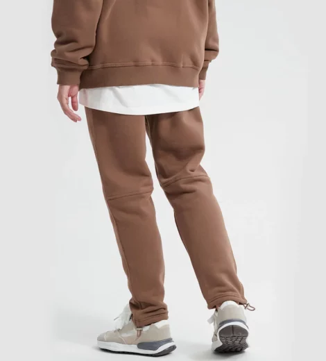 Unisex tapered fit fleece sweatpants
