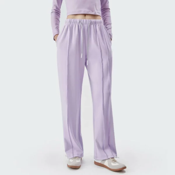 Womens loose fit flare pants OEM China
