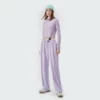 Womens loose fit flare pants OEM China - Image 4