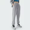 Ladies high waist loose pants with elastic ankle - Image 2