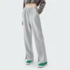High waist bell-bottomed pants loose tracksuit pants bulk sale - Image 2
