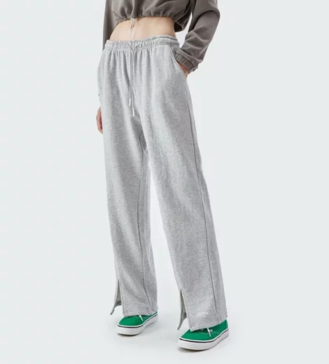 High waist bell-bottomed pants loose tracksuit pants bulk sale
