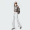 High waist bell-bottomed pants loose tracksuit pants bulk sale - Image 7