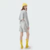 Womens quater zip up cropped pullover sweatshirt wholesale - Image 5