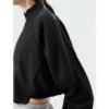 Ladies cropped off shoulder pullover jumper wholesale china - Image 8