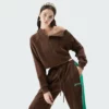Ladies cropped off shoulder pullover jumper wholesale china - Image 4