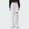 Woman loose track pants with rips wholesale - Image 2