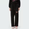 Woman loose track pants with rips wholesale - Image 4