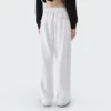 Woman loose track pants with rips wholesale - Image 13