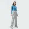 Woman loose track pants with rips wholesale - Image 7