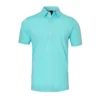 Custom golf button up men polo shirt - Image 4