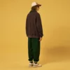 Quater zip-up tracksuit with custom 3d printing for man - Image 5