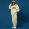 Quater zip-up tracksuit with custom 3d printing for man - Image 10