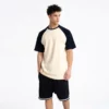 Raglan sleeve t-shirt with shorts twin set wholesale China - Image 7