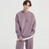 Custom design men drop shoulder sweatshirt - Image 4