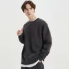 Custom design men drop shoulder sweatshirt - Image 7